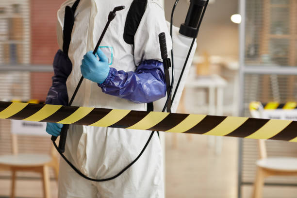 Professional Hoarding Cleanup technician working in Carleton, NE